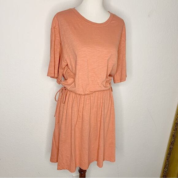 NWT Old Navy Waist-Defined Short-Sleeve Slub-Knit Mini T-Shirt Dress $29.99 - Picture 3 of 8